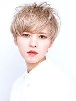 ピークアブー 原宿ハラカド(PEEK-A-BOO) 【PEEK-A-BOO】マッシュ風ショートヘア 西尾卓義