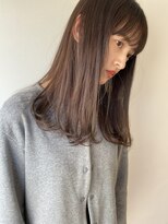 シキ 渋谷(siki) 【siki】暗くても透けるモノトーンベージュ（原宿/表参道）