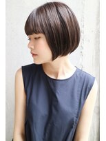 ダヴィン 中目黒(DaVin)&nbsp;【DaVin中目黒】前下がりミニボブ　アッシュブラウン