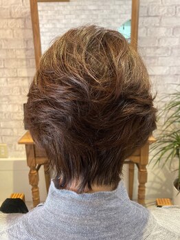アトリエエヌ(atelier N’)の写真/《お洒落を楽しむグレーカラー》資生堂プリミエンスカラーでワンランク上の潤い溢れる綺麗な髪色へ。