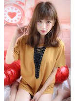 マーリャヘアー(mallia hair)&nbsp;くびれ外ハネセミディ