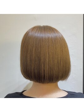 サロンドミルク 溝の口店(salon de MiLK) ワンカラーでくすみベージュに♪