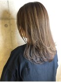 レイヤーカット×ハイライト