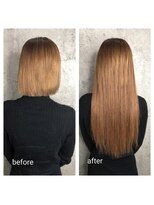 ルーツアイリー 心斎橋(ROOTS IRIE)&nbsp;10代20代◎大人かわいい☆シールエクステゴールドベージュ