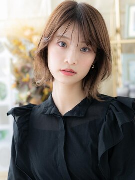 カバーヘア ブリス 志木南口駅前店(COVER HAIR bliss) インナーカラー外ハネカール小顔ウルフヘア20代30代40代!