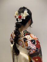 ニシオギ ヴォイス 西荻窪店(nishiogi voice)&nbsp;髪質改善voice西荻窪★卒業式ヘアセット　編み下ろし