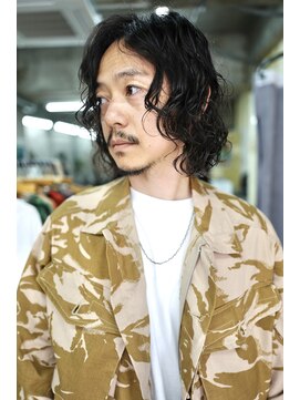 蜃気楼 （（（蜃気楼）））色気のあるミディアムパーマ