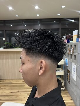 スウェル 千葉店(Swell) メンズツイストパーマスパイラルパーマフェード[千葉]