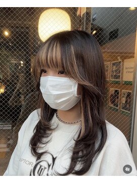 ルフレバイレミー 新宿店(Reflet by remmy) レイヤーカットポイントカラー