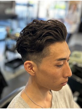 バーバー ショップ ネオ(BARBER SHOP NEO) オールバック　スパイラル　ツイストスパイラル