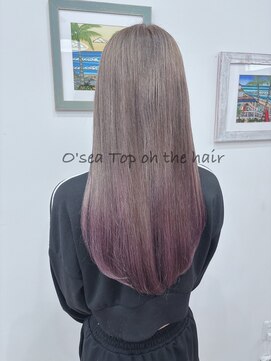 オーシー 志比口店(O'sea) beige×pinkpurple