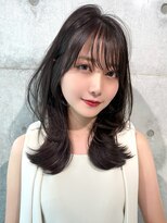 ロンドウル 熊本(Lond ulu) 大人美人なlayer style /ネオ韓国layer cut/フォギーベージュ