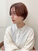 新宿/代々木駅/ショート/ボブ/インナーカラー/酸性ストレート