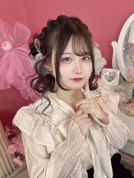 ヘアセット アリエス 新宿駅前店(aries)の写真/ヘアセット¥1,900/崩れないヘアセットが定評◎結婚式・パーティーに新しいヘアセット&ヘアメイクをご提案！