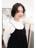 ボブにパーマ！？柔らかいボブスタイル
