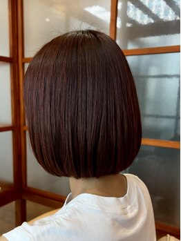 キール 海浜幕張(keel)の写真/大人女性に嬉しいマンツーマン施術で、髪の悩みを解消◎気になる白髪も、自然な仕上がりに導きます。