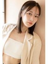 ミット バイ ツリー 吉祥寺(mit by tree)&nbsp;ノームコアエフォートレスアイスグレージュ耳かけ鎖骨ミディ