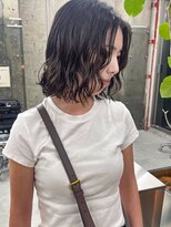 ノエ(noe) ミディアムヘア/デザインカラー/フェイスフレーミング/栄h175