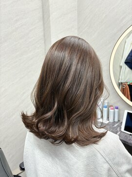 フレームプラス なんば駅前店(FRAME+) 透明感♪アッシュベージュ