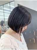 内巻きボブ