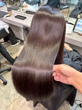 髪質改善/髪質改善カラー[#渋谷駅#縮毛矯正#ストレートパーマ]