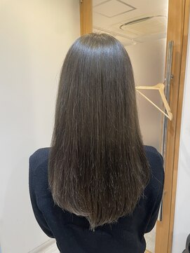 ブリーチ無し、Wカラー