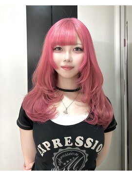 髪質改善/ブリーチ/ダブルカラー/韓国/インナーカラー/難波