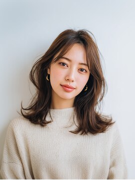 レイヤーカット/イメチェン/外ハネボブ/美髪/ワイドバング/髪型