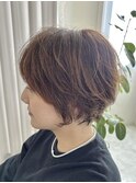 黒髪/クラゲヘアー/オリーブグレー/小顔/ココアベージュ/伊勢崎