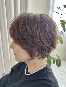 サイクル(CYCLE) 黒髪/クラゲヘアー/オリーブグレー/小顔/ココアベージュ/伊勢崎