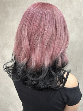 ルノン(LUNON) 黒髪クラゲヘアーオリーブグレー小顔ココアベージュ