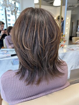 ウィル 野田阪神店(WiLL) 30代 40代から大人気  ウルフレイヤーボブ