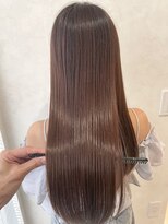 パーセンス(Pursense)&nbsp;ピンクベージュ/ワインレッド/髪質改善/ブリーチなし/縮毛矯正