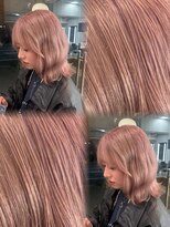 アフェクションカナヤマ(AffECTION kanayama)&nbsp;韓国 レイヤーカット ブリーチ ダブルカラー 髪質改善