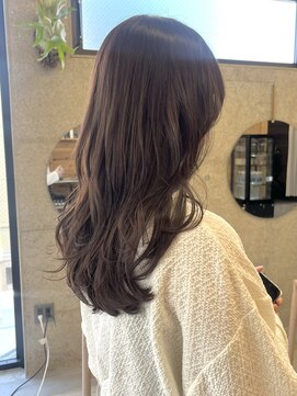 シロ(SiLO) 艶感たっぷり*モーブブラウンレイヤー
