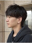 シャドウパーマ/無造作マッシュ/フェザーパーマ/メンズパーマ