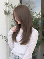 バルス(BLS) 【藤枝】くすみオリーブベージュ/透明感/赤み消しカラー