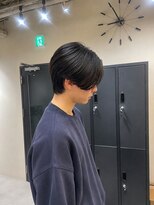 ユニ 江坂(Uni.)&nbsp;センターパート　曲がる縮毛矯正　メンズ縮毛矯正