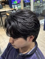 ハッシュタグネイビー 仙台駅前店(＃NAVY)&nbsp;フェザーパーマフェザーショート仙台美容室アイロンセット波巻き