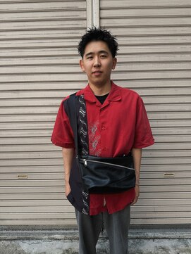 ハイセンス(HISENSE) メンズカットツイスパスパイキーショートメンズピンパーマ【GIA