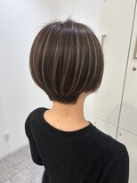 グラムヘアー(GLAM HAIR)&nbsp;ショート×大人ハイライト