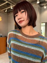 ウェイビーズ(WAVY'S)&nbsp;red brown。