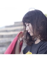 ヘアメイク エイト キリシマ(hair make No.8 kirishima)&nbsp;〔No.8 中村〕風に揺れる パーマ