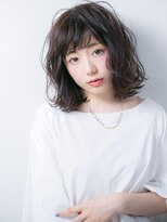 カバーヘア ブリス 上尾西口店(COVER HAIR bliss) *bliss上尾*斜めバングで目力UP♪小顔くびれセミディx