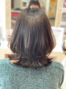 アラワラブルー(arrawarra blue) くびれボブレイヤー/20代/30代/40代/50代/倉敷/白楽町