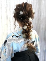 アーチフォーヘアー(a rch for hair) 【和風☆編みおろしアレンジ】