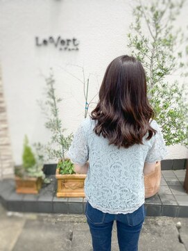 ルヴェール(Le Vert) 2022 夏カラー　透明感　ラベンダーアッシュ