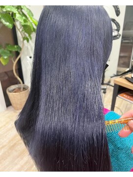 スリースター(THREE STAR) 【THREE STAR】2ブリーチ ブルーブラックカラー