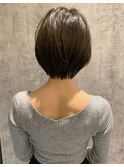 大人ショートボブ