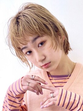 チェリッシュ 亀有(CHERISH) ハイトーンカラーのレイヤーショート